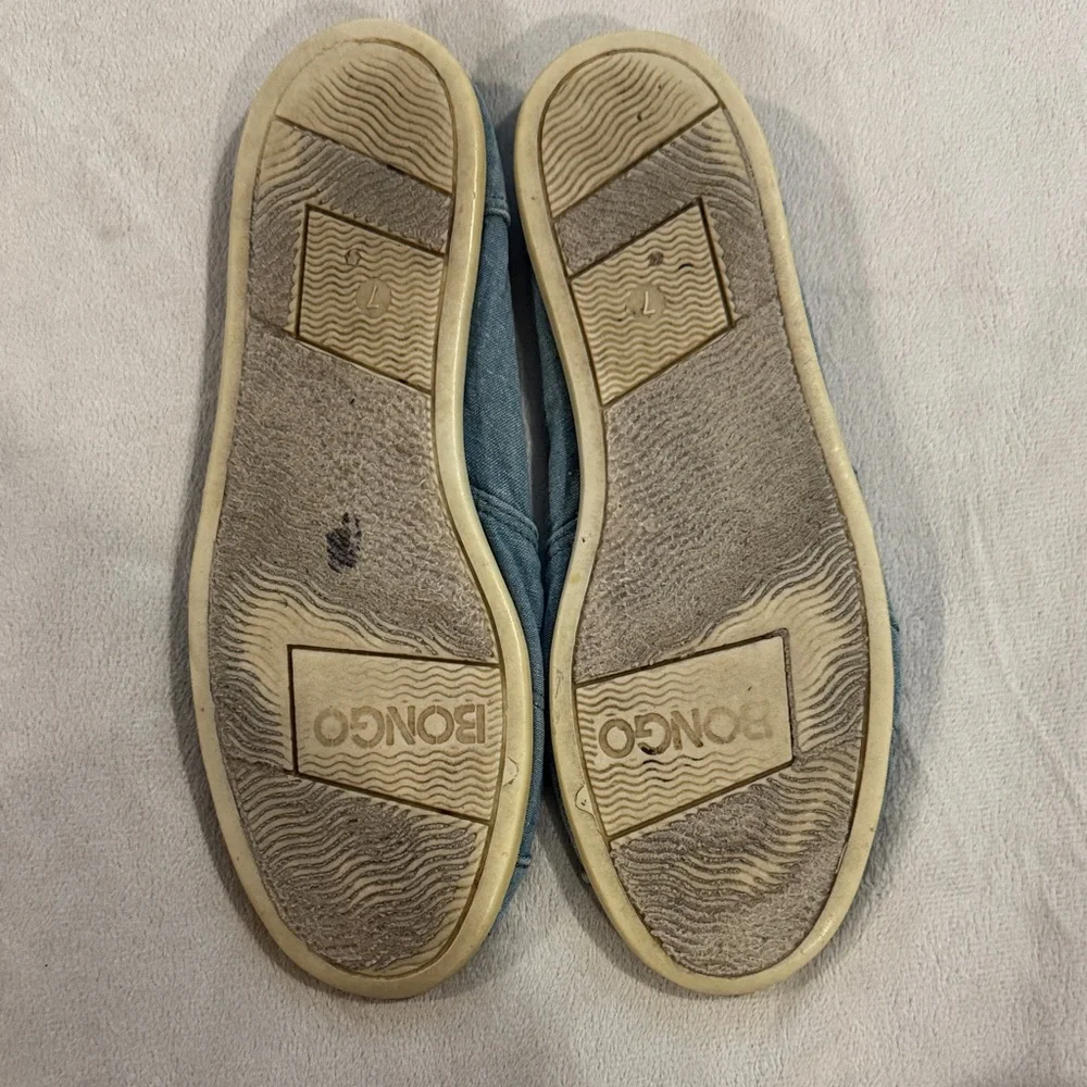 BONGO Women’s Denim Blue Moccasins - Picture 2 of 5